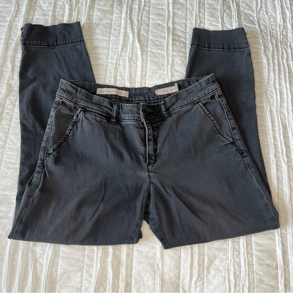 2/$30 Pilcro and the Letterpress STET Grey Khaki Chino Pants SZ 27 - Picture 12 of 12